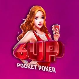 Logo of 6 Up Pocket Poker from FlipLuck at Spinrise Casino