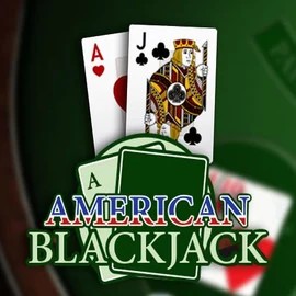 American Blackjack logo – Table Games by Habanero at Spinrise Casino