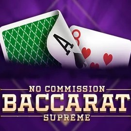 Baccarat Supreme online game logo by OneTouch Games on spinrisecasino.eu
