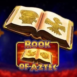 Logo of Book of Aztec from Amatic Industries at Spinrise Casino