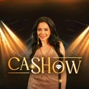 Cash Show slot logo by Galaxsys at Spinrise CasinoCash Show