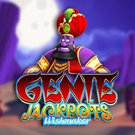 Genie Jackpots Wishmaker logo by Blueprint Gaming at Spinrise CasinoGenie Jackpots Wishmaker