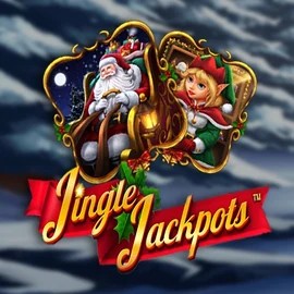 Jingle Jackpots slot logo by Dragon Gaming at Spinrise CasinoJingle Jackpots