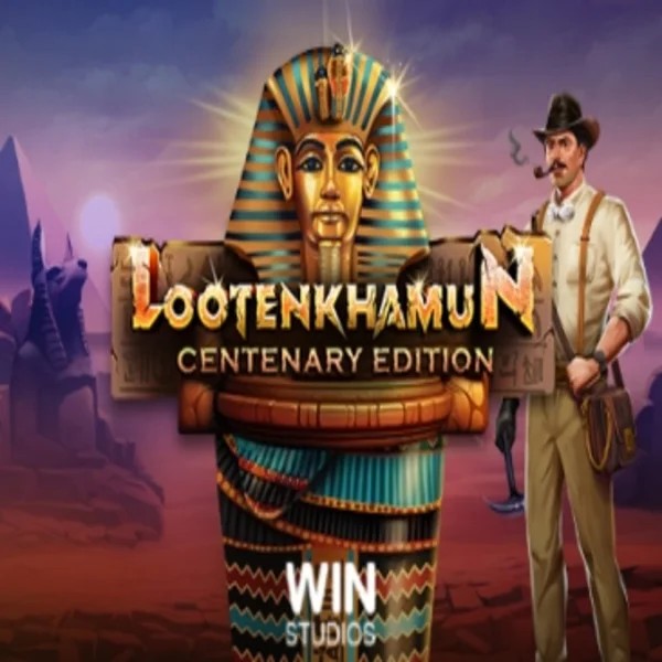 Slots logo of Loot'en Khamun the Dead Sea Scrolls from Win Studios at Spinrise Casino