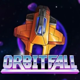 Logo of Orbitfall from ELK Studios at Spinrise Casino