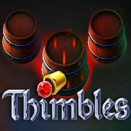 Thimbles slot logo by Evoplay at Spinrise CasinoThimbles